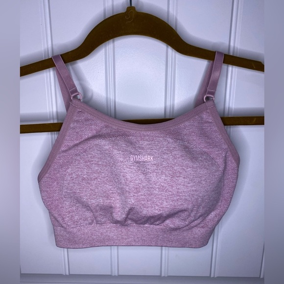 Gymshark Lavender Flex Strappy Sports Bra NEW - Picture 2 of 6